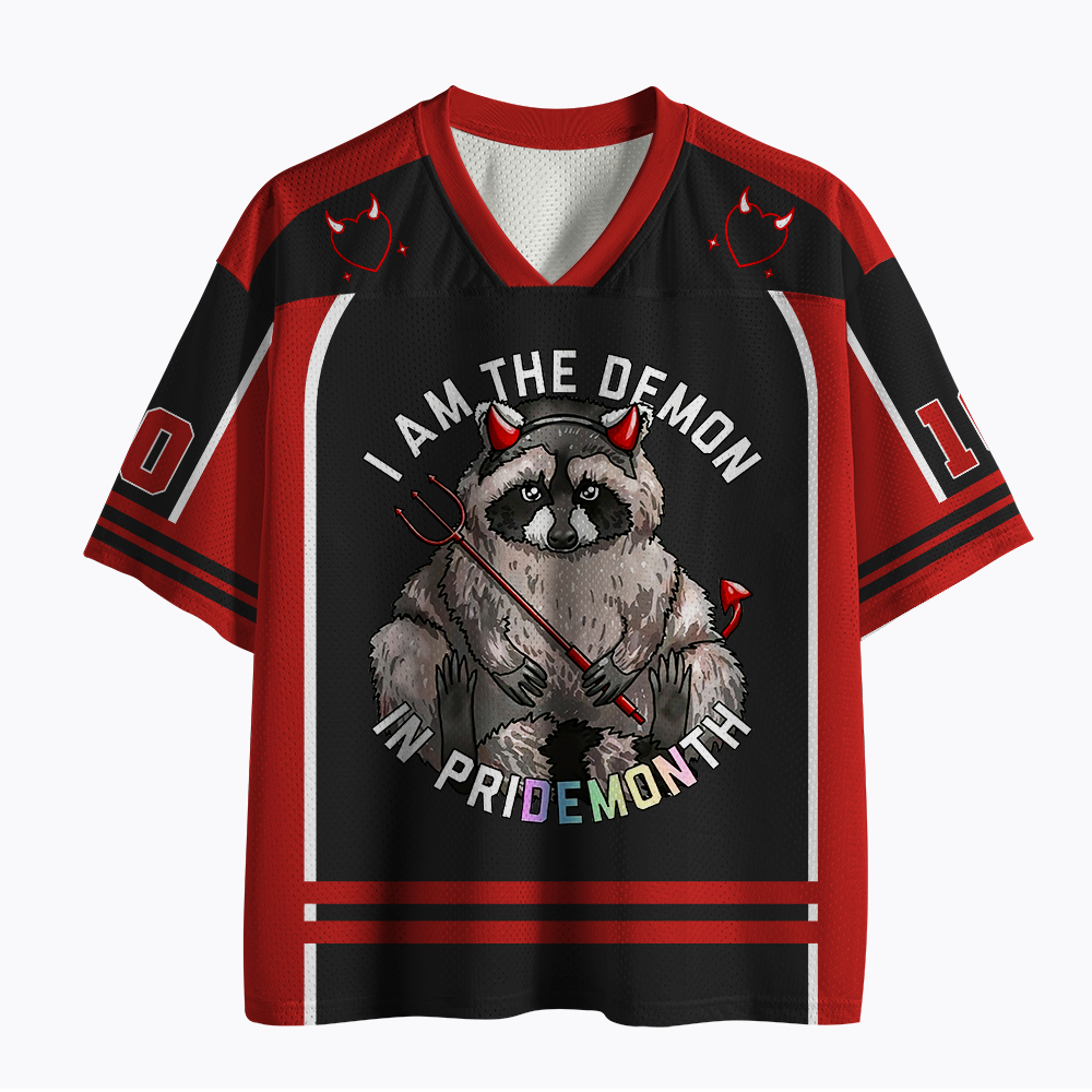 I Am The Demon Mesh Jersey