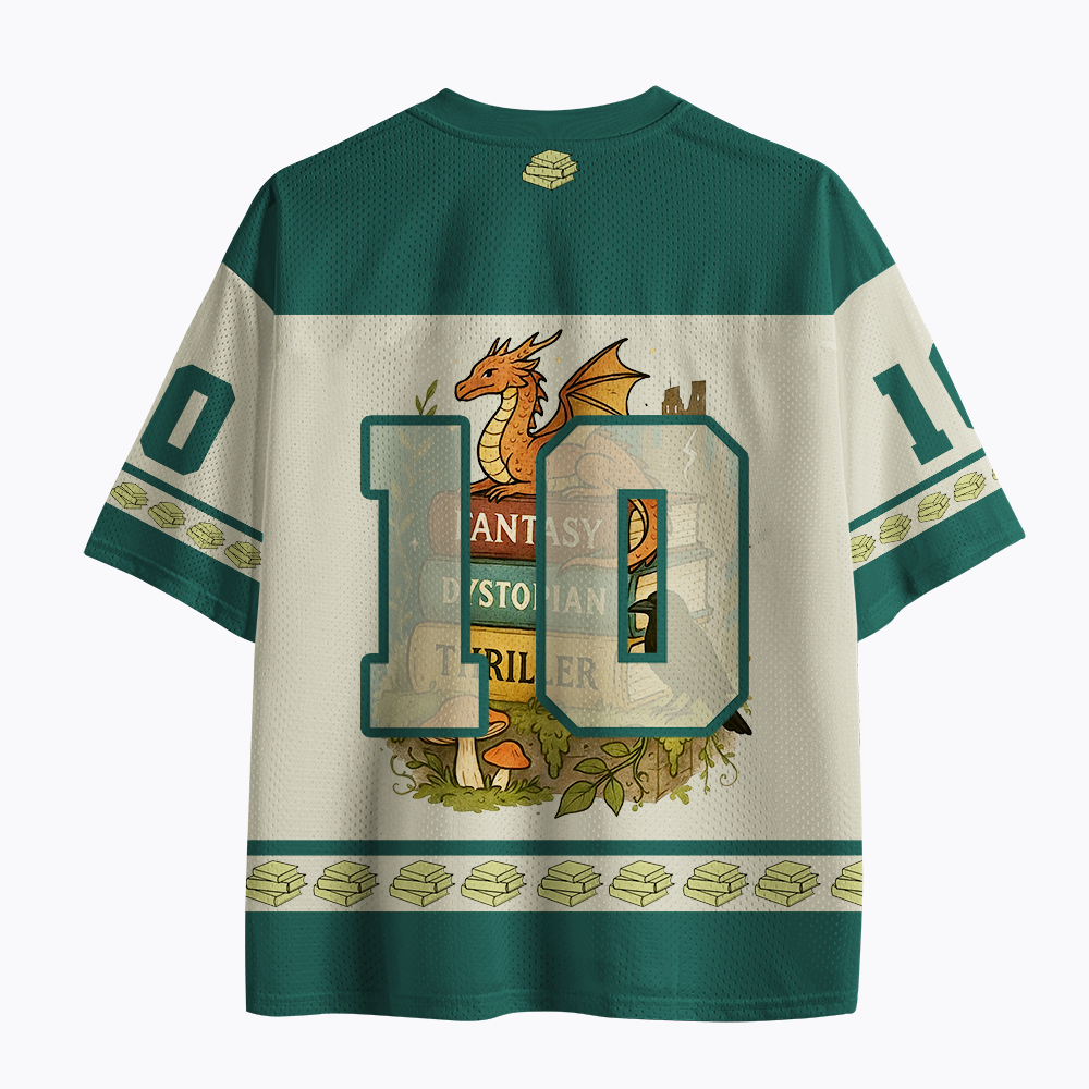Book Lover Mesh Jersey