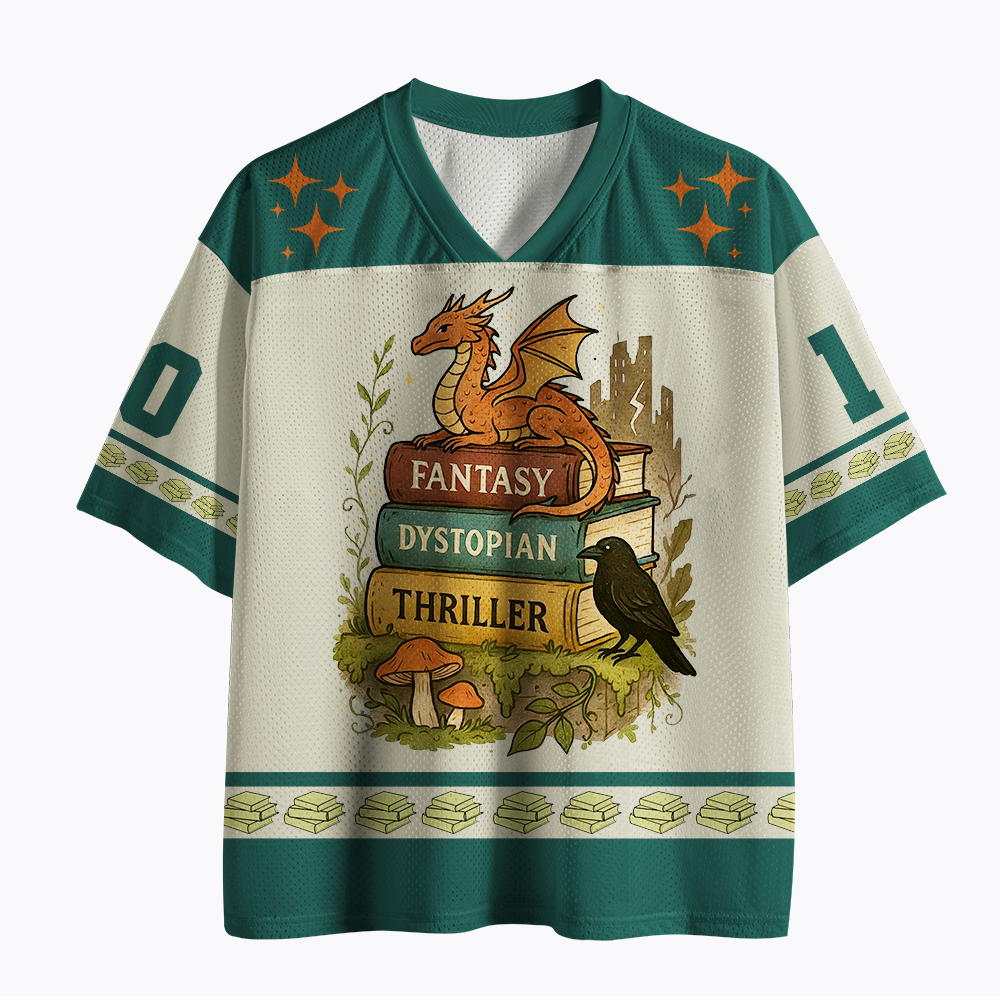 Book Lover Mesh Jersey