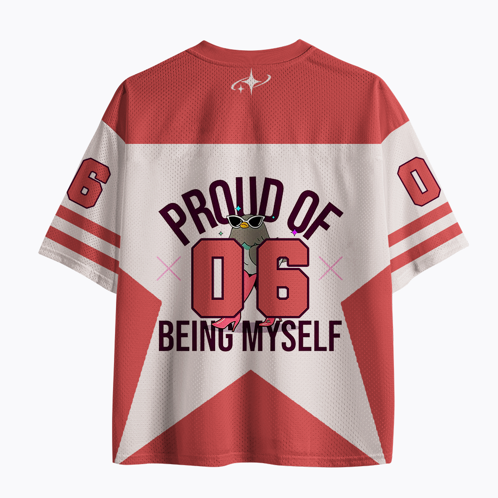 Proud Of Being Myself Mesh Jersey