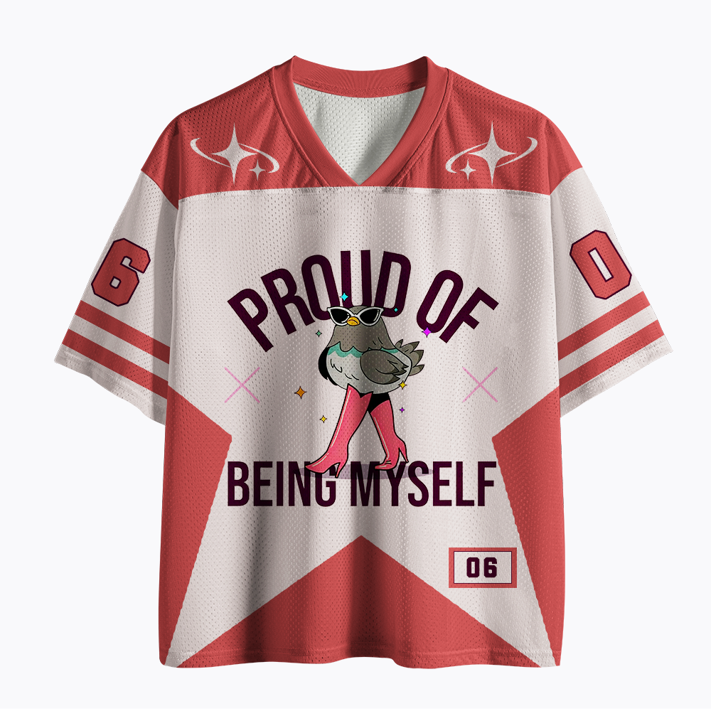 Proud Of Being Myself Mesh Jersey
