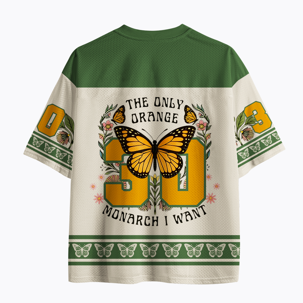 The Only Orange Monarch I Want Mesh Jersey