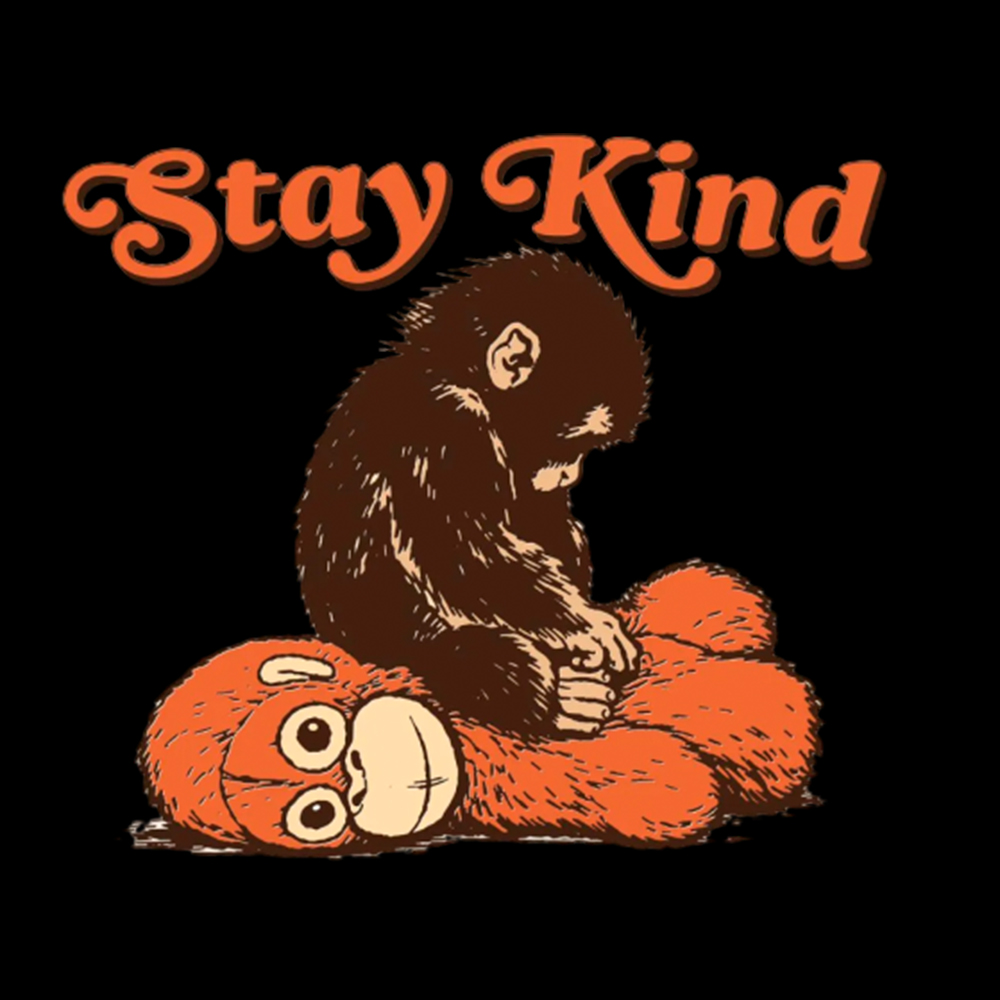 Punch Monkey Stay Kind Classic T-Shirt