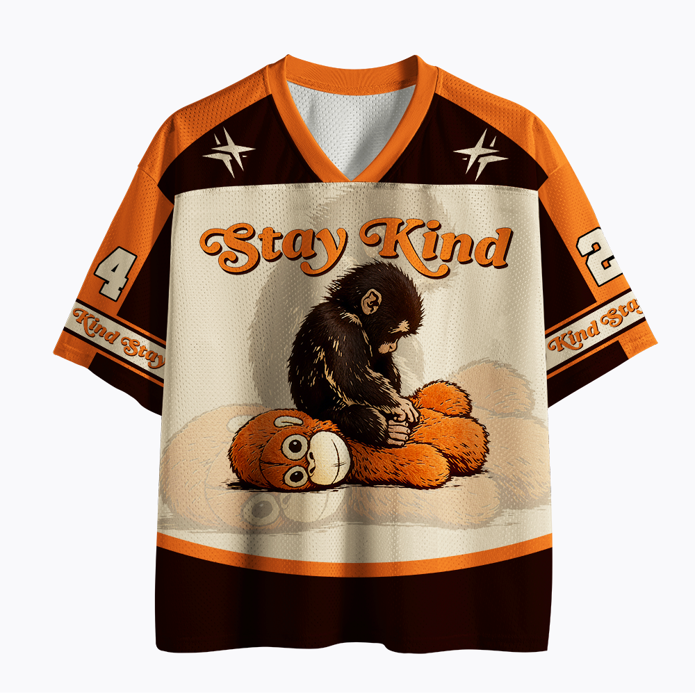 Punch Monkey Stay Kind Mesh Jersey