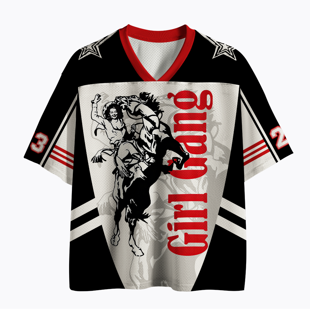 Girl Gang Mesh Jersey