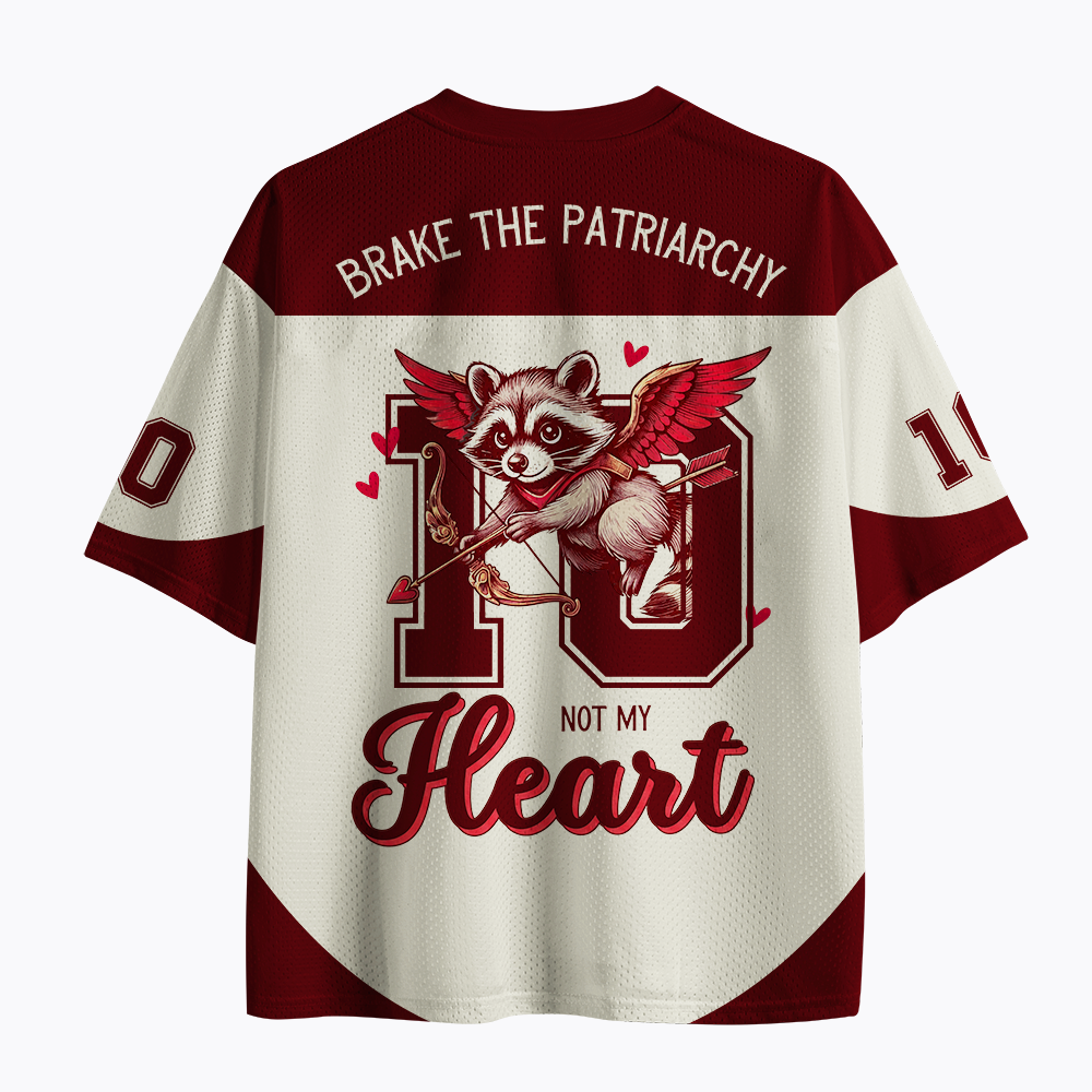 Women Feminism Gifts Brake the Patriarchy Mesh Jersey