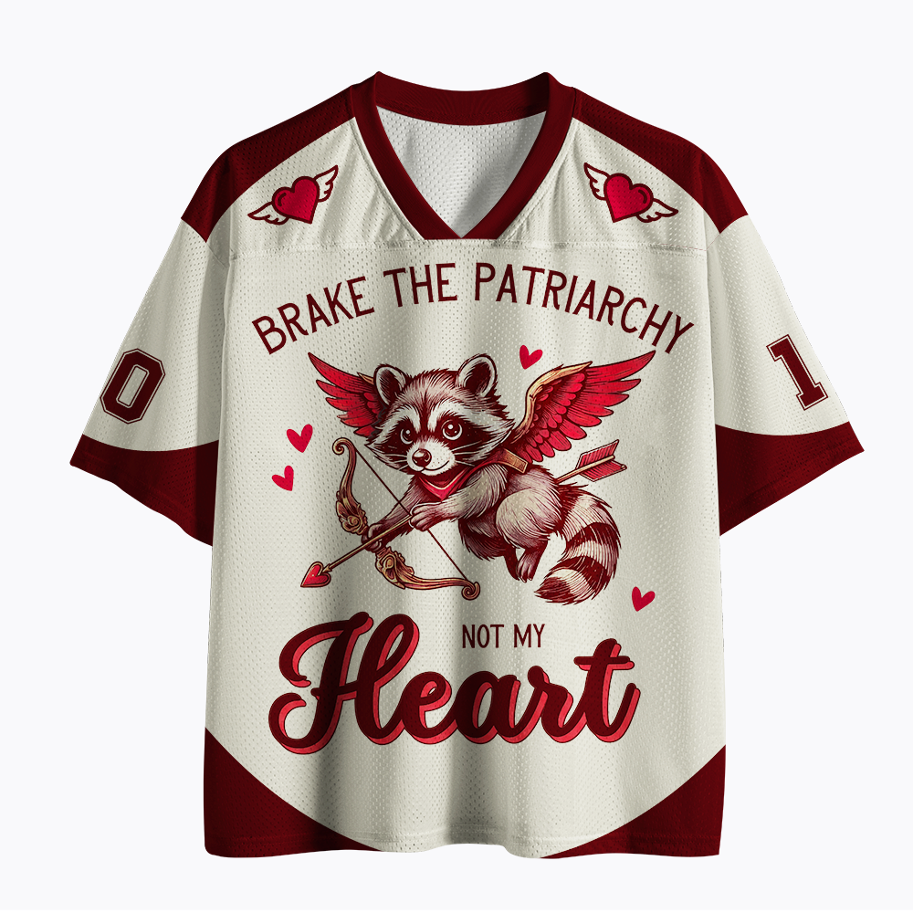 Women Feminism Gifts Brake the Patriarchy Mesh Jersey