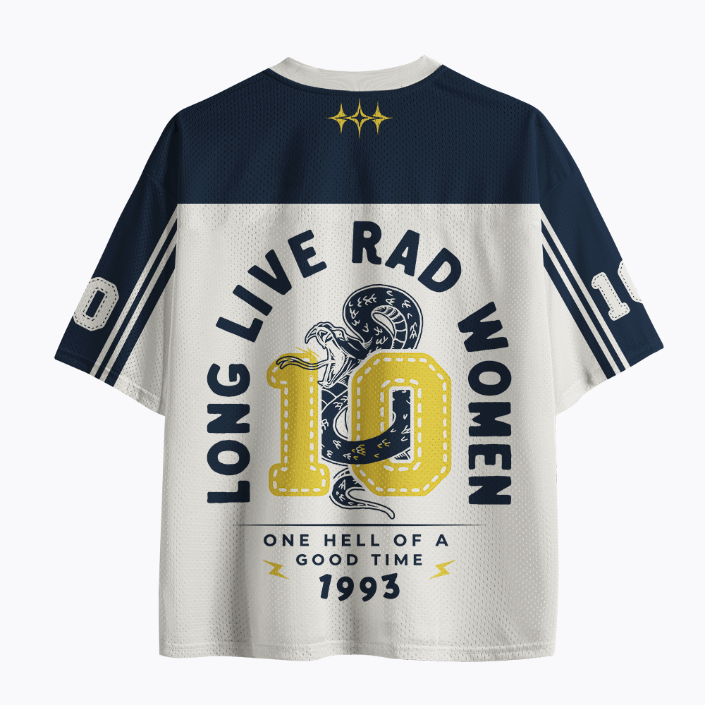 Long Live Rad Women Mesh Jersey
