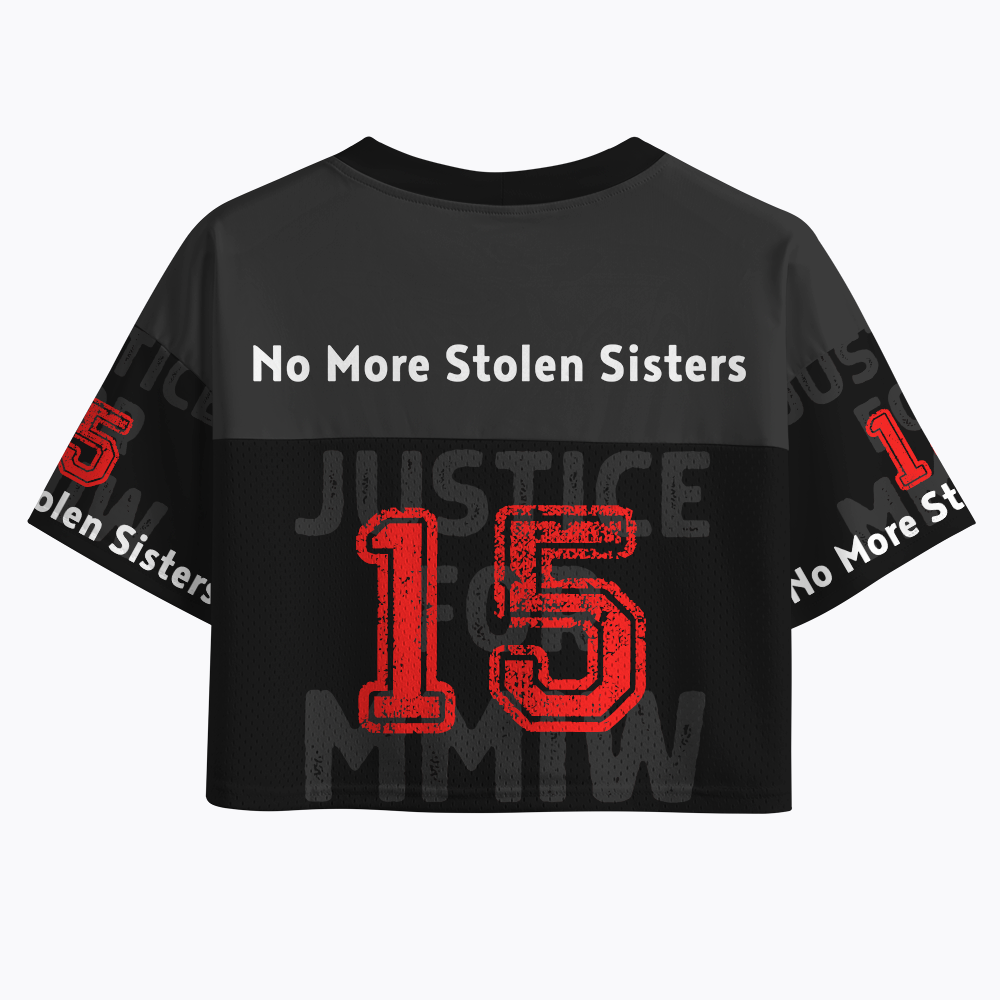Justice For MMIW Crop Sports Jersey