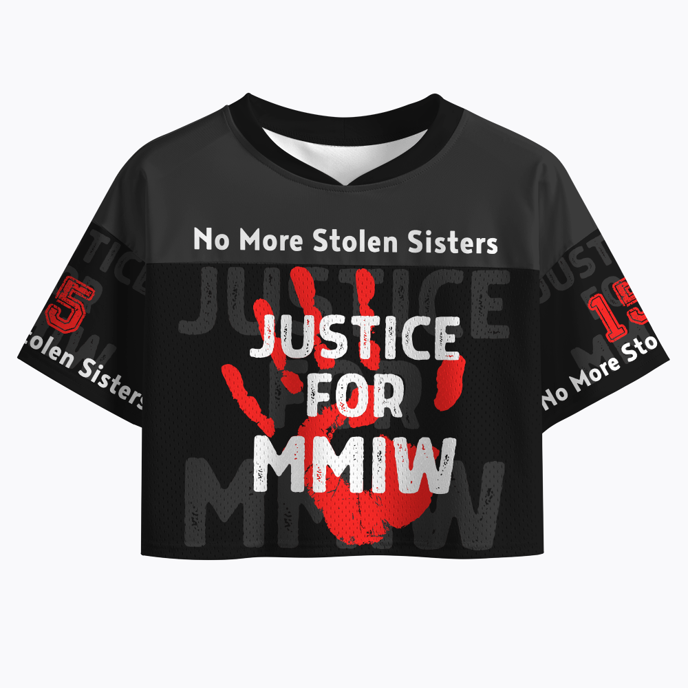 Justice For MMIW Crop Sports Jersey