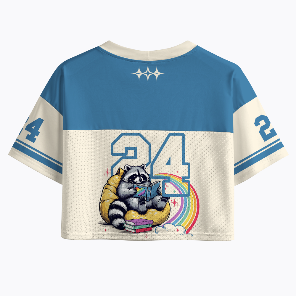 Queer Books Save Lives Crop Sports Jersey