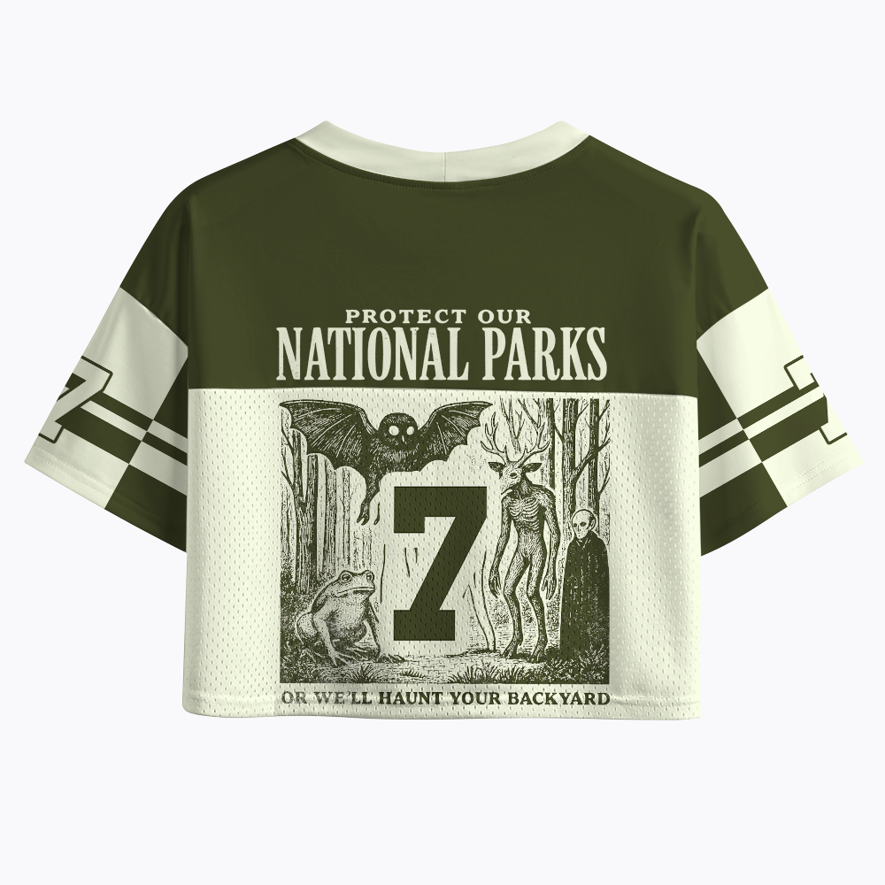 Alt National Park Crop Sports Jersey