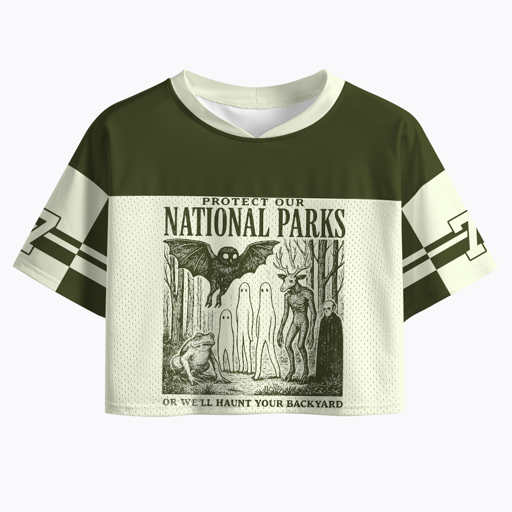 Alt National Park Crop Sports Jersey