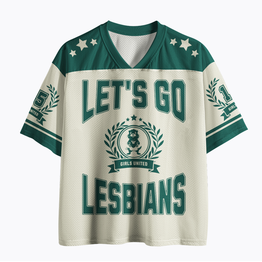 LET'S GO LESBIANS Mesh Jersey
