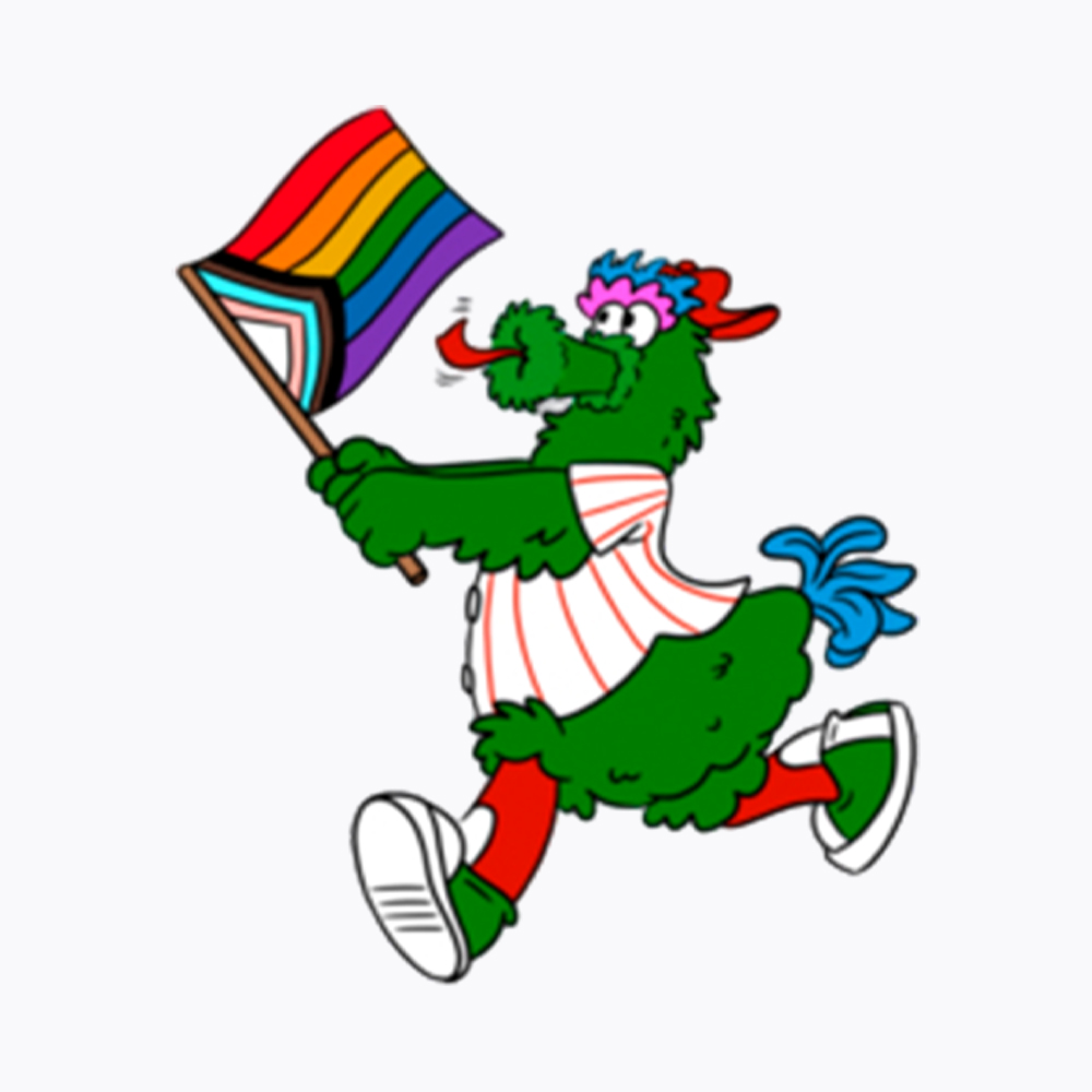 Phanatic with Pride Flag V-Neck Classic T-Shirt