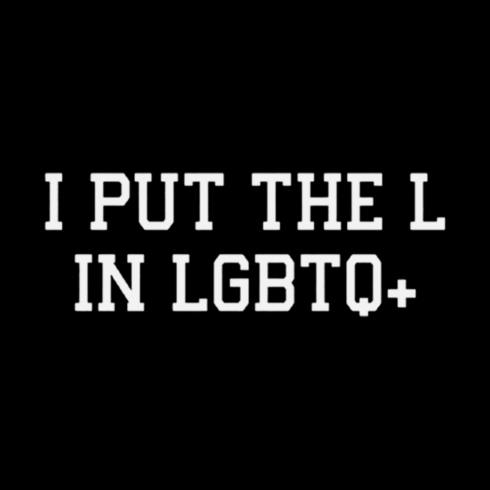 I Put The L In LGBTQ+ Cropped T-Shirt