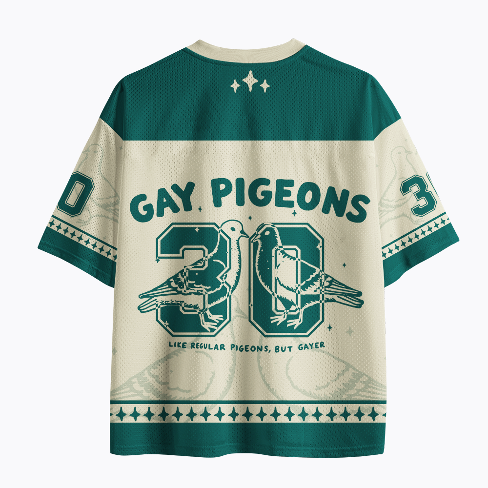 Gay Pigeons Mesh Jersey