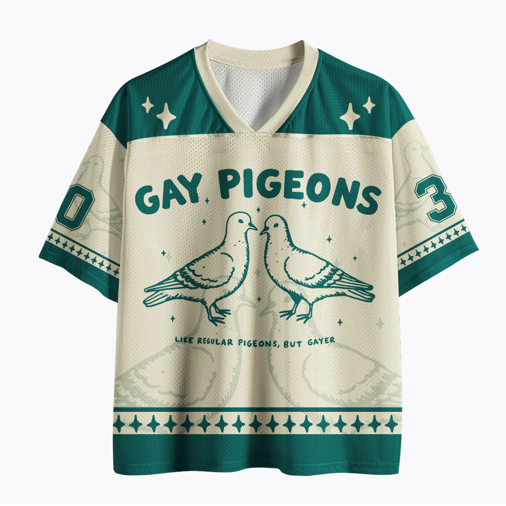 Gay Pigeons Mesh Jersey