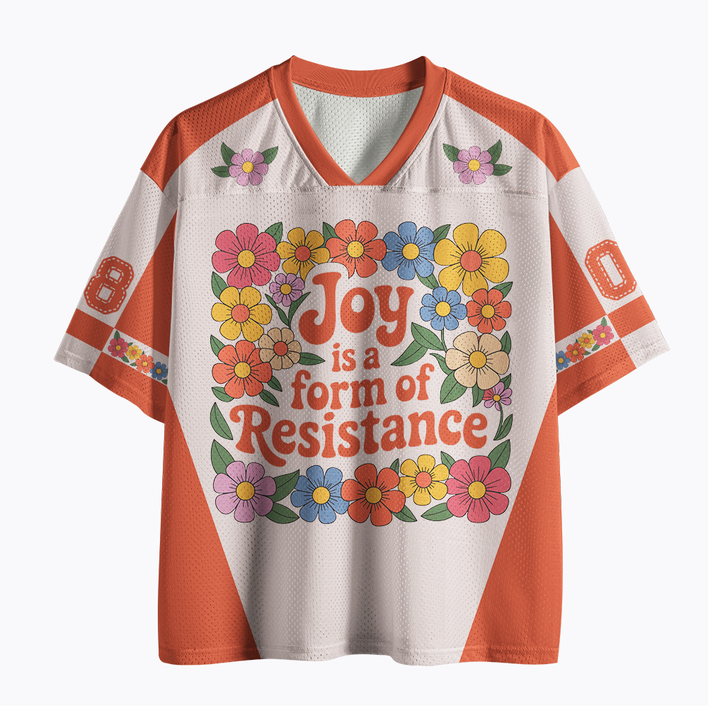 Joy Is a Form of Resistance Mesh Jersey