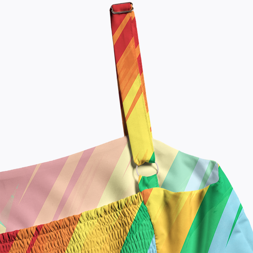 Inclusive Rainbow LGBTQ+ Pride Maxi Dress