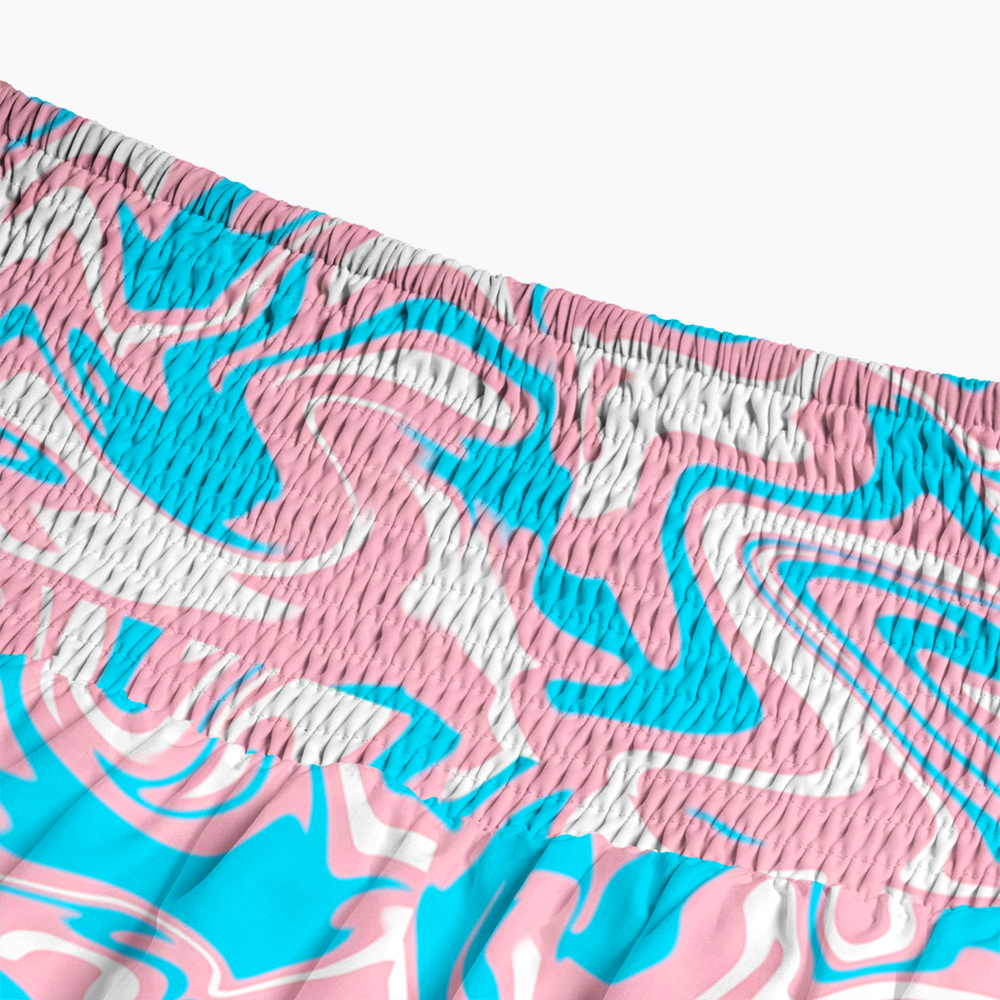 Trans Pride Flowy Summer Maxi Skirt