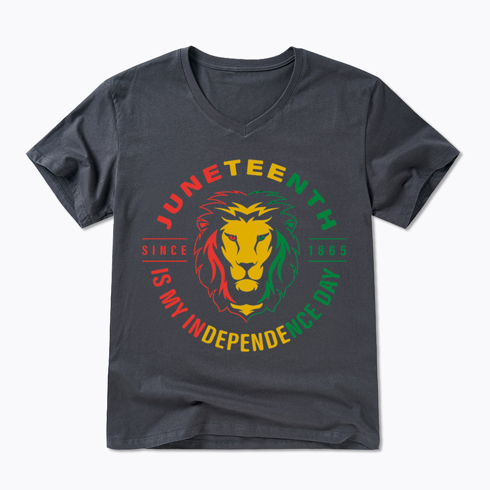 Juneteenth History V-Neck Classic T-Shirt