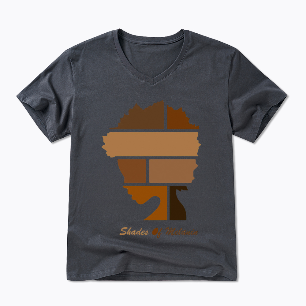 Shades Of Melanin V-Neck Classic T-Shirt