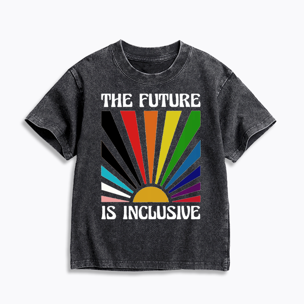 The Future is Inclusive Kids Washed T-Shirt