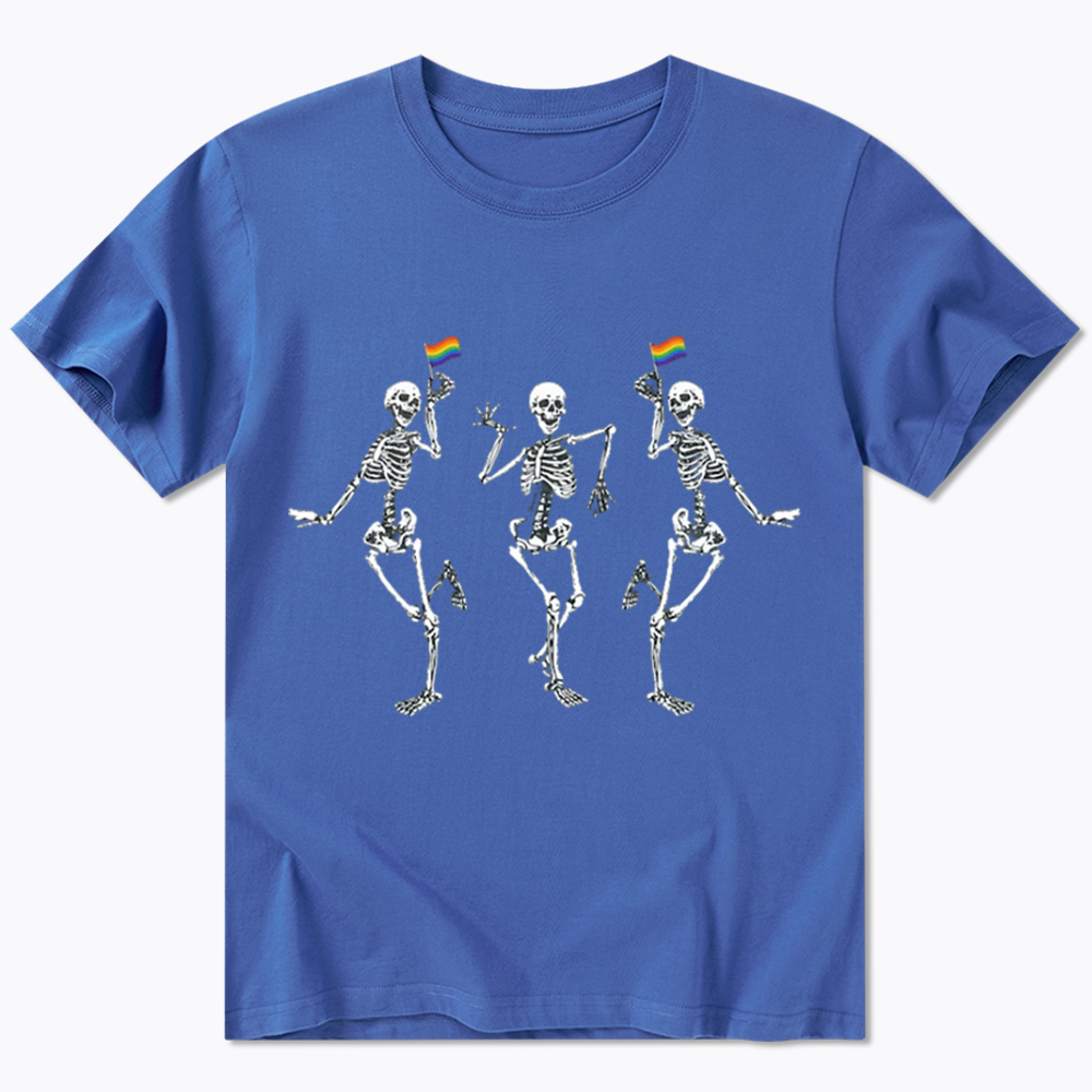 pride dancing skeleton Classic T-Shirt