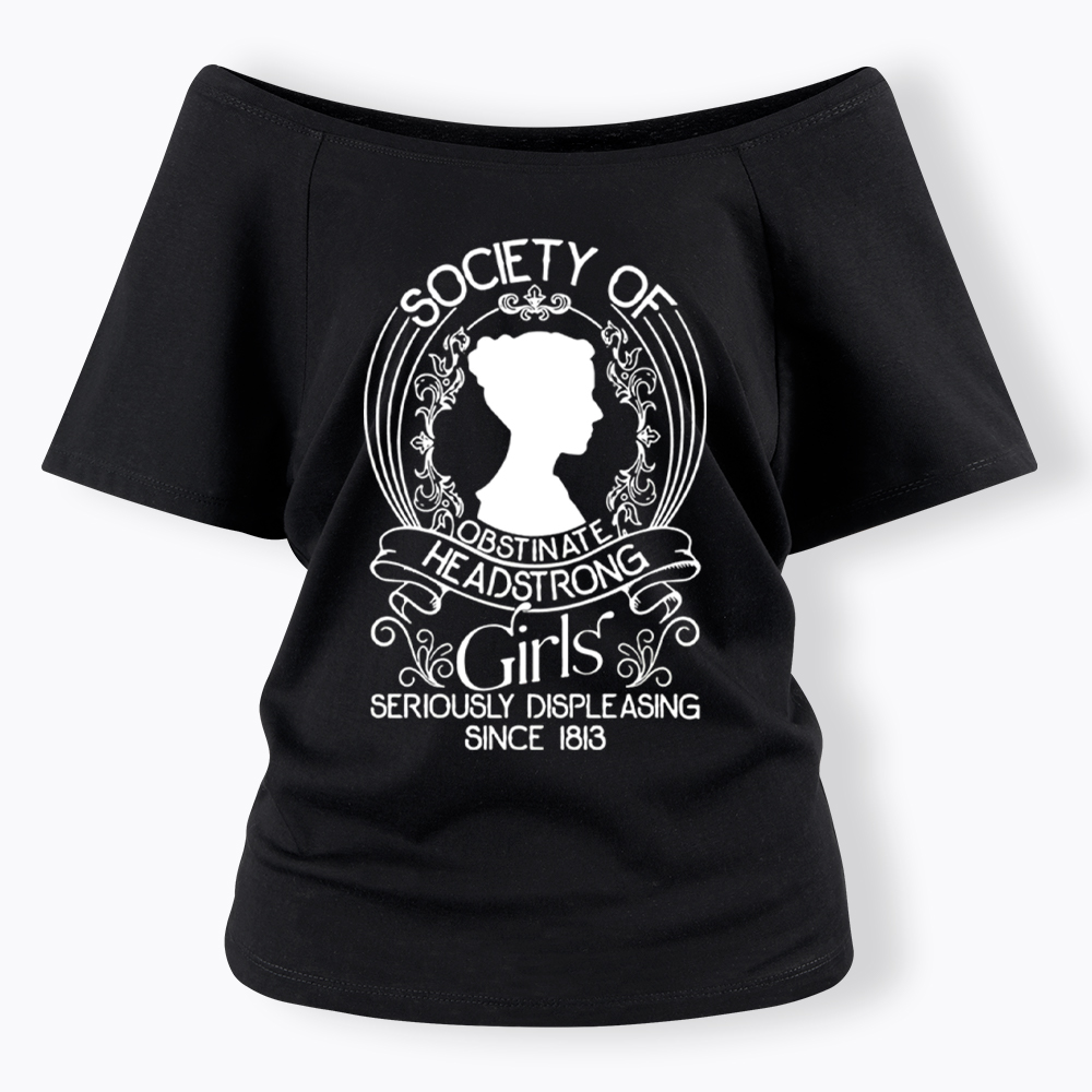 Society Of Obstinate Headstrong Girls Off Shoulder T-shirt
