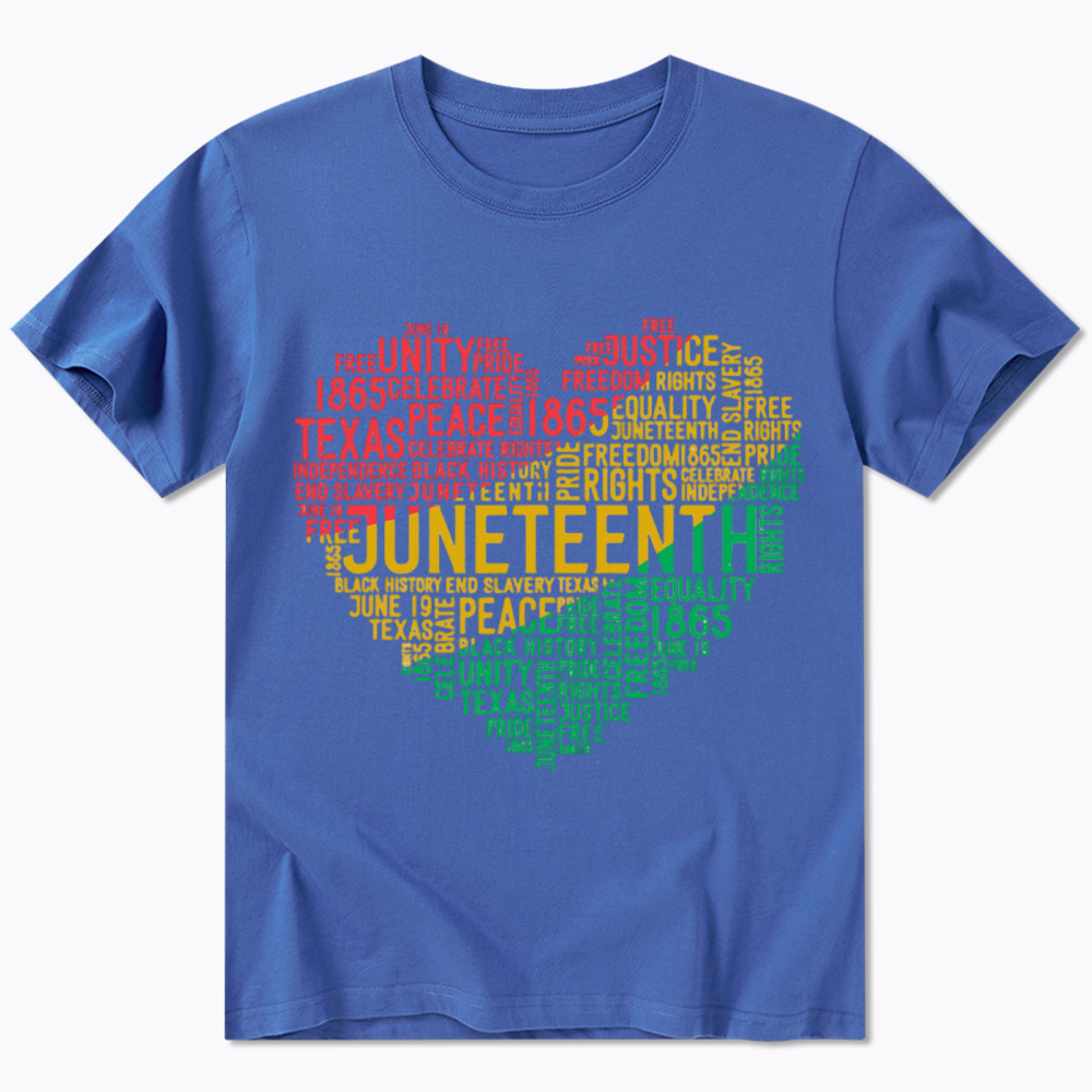 Juneteenth Heart Black History Classic T-Shirt