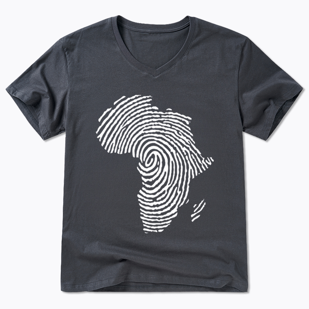 Black History African V-Neck Classic T-Shirt
