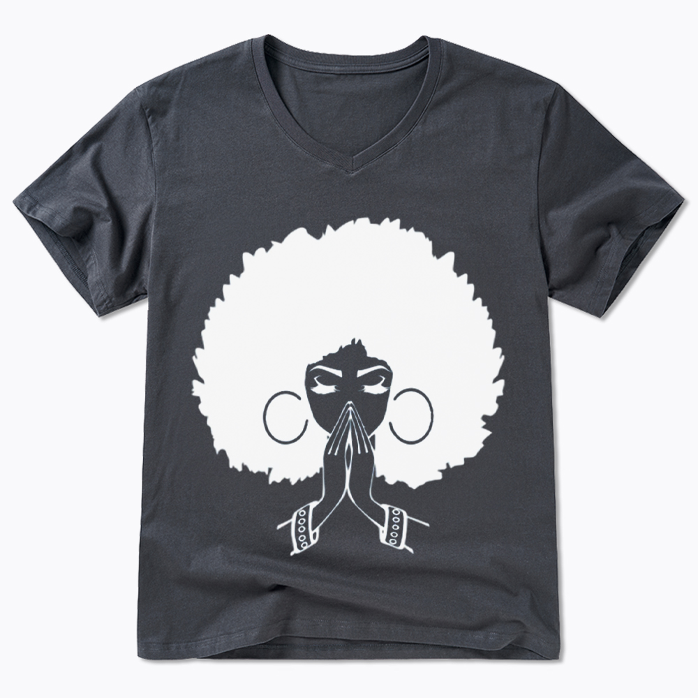 Black Girl Magic V-Neck Classic T-Shirt