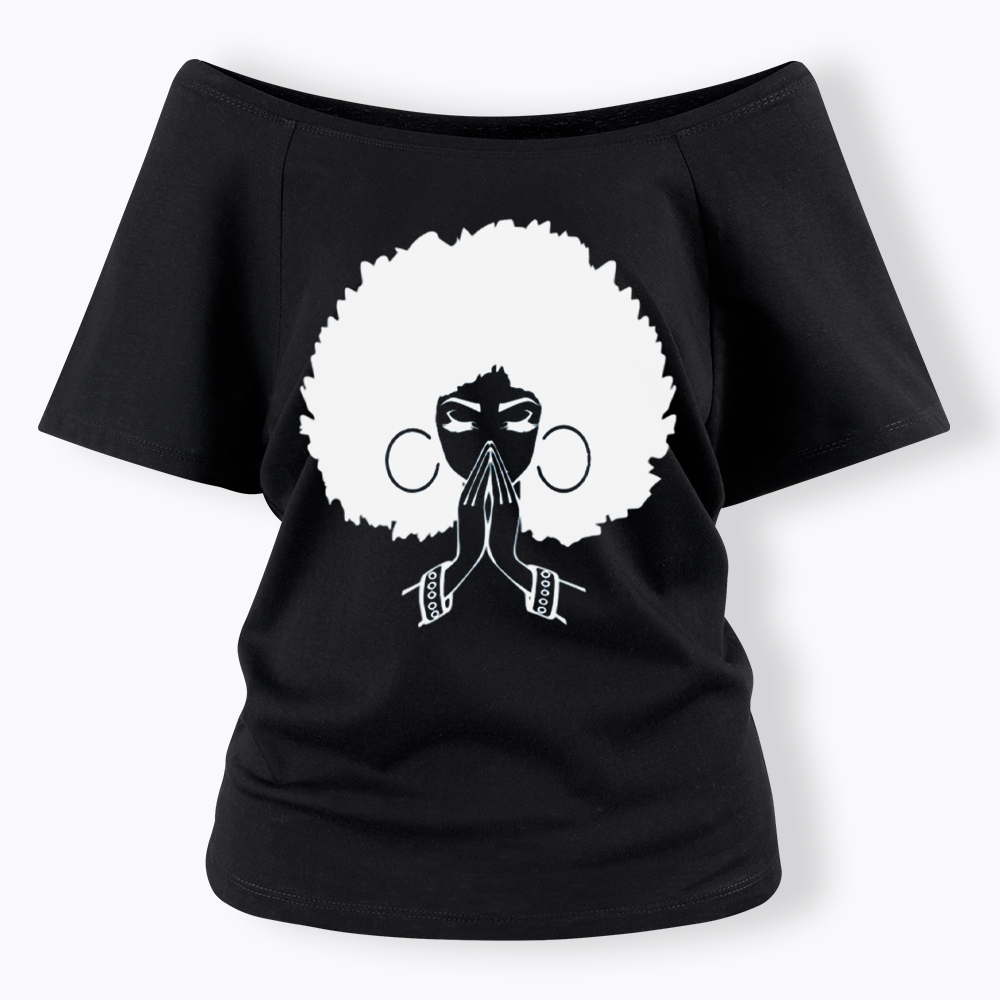 Black Girl Magic Off Shoulder T-shirt