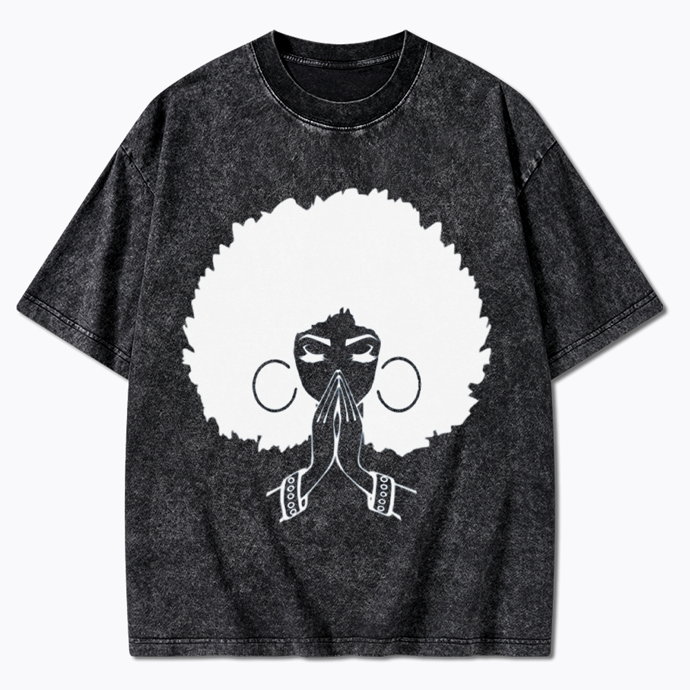 Black Girl Magic Washed T-Shirt
