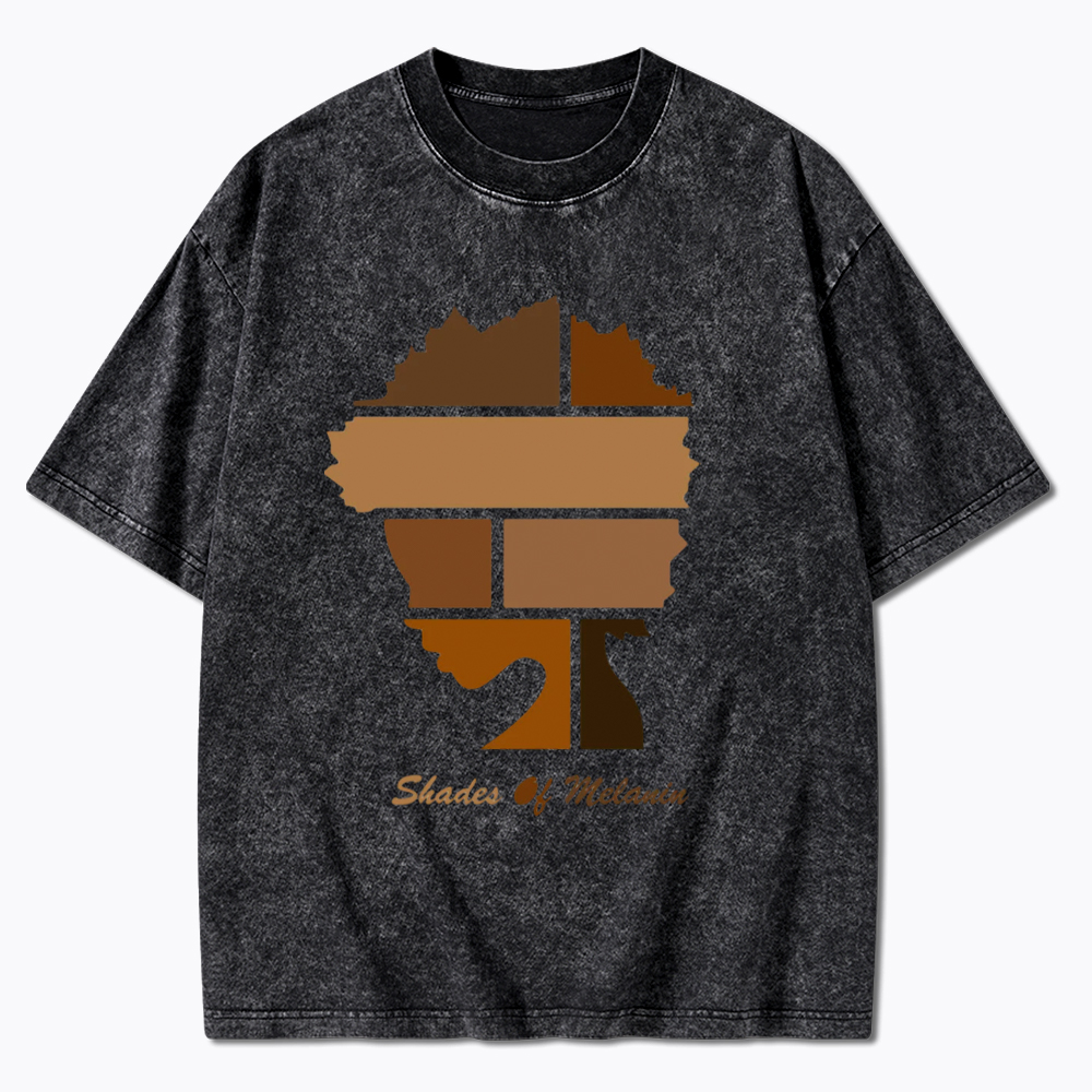 Shades Of Melanin Washed T-Shirt
