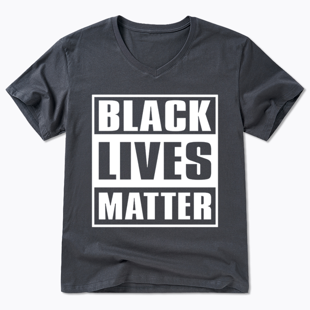 Black Lives Matter Equality Rights V-Neck Classic T-Shirt