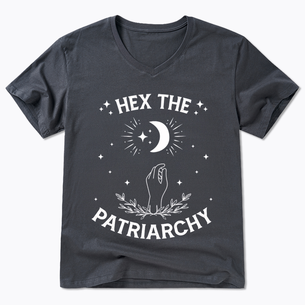 Hex The Patriarchy V-Neck Classic T-Shirt