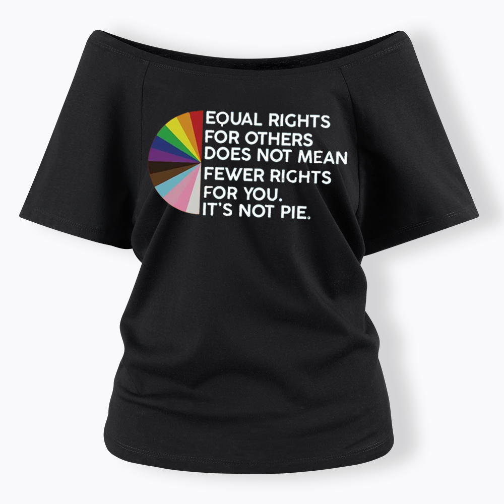 Equal Rights for Others Off Shoulder T-shirt