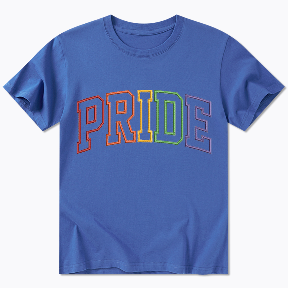 Embroidered Pride Classic T-Shirt