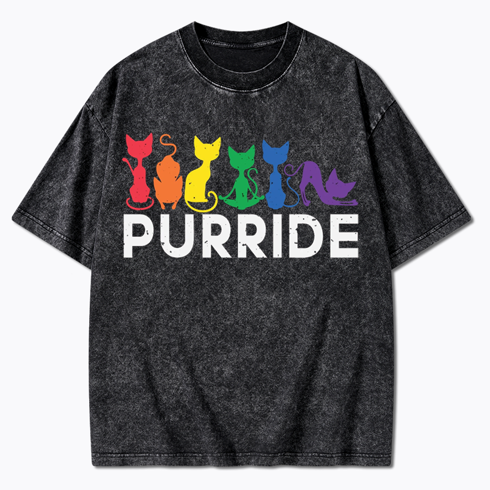 Purride Cat Washed T-Shirt