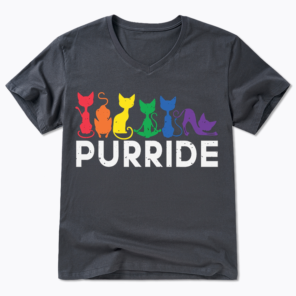 Purride Cat V-Neck Classic T-Shirt