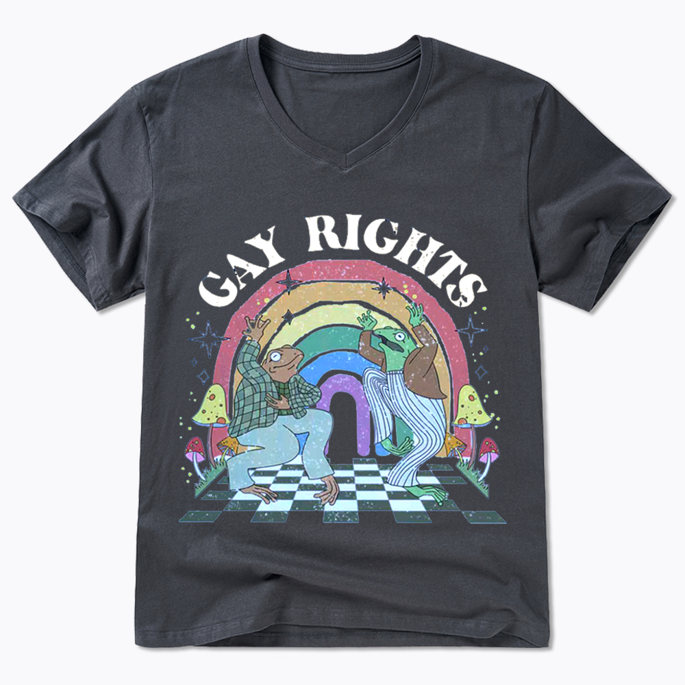 Pride Flag V-Neck Classic T-Shirt