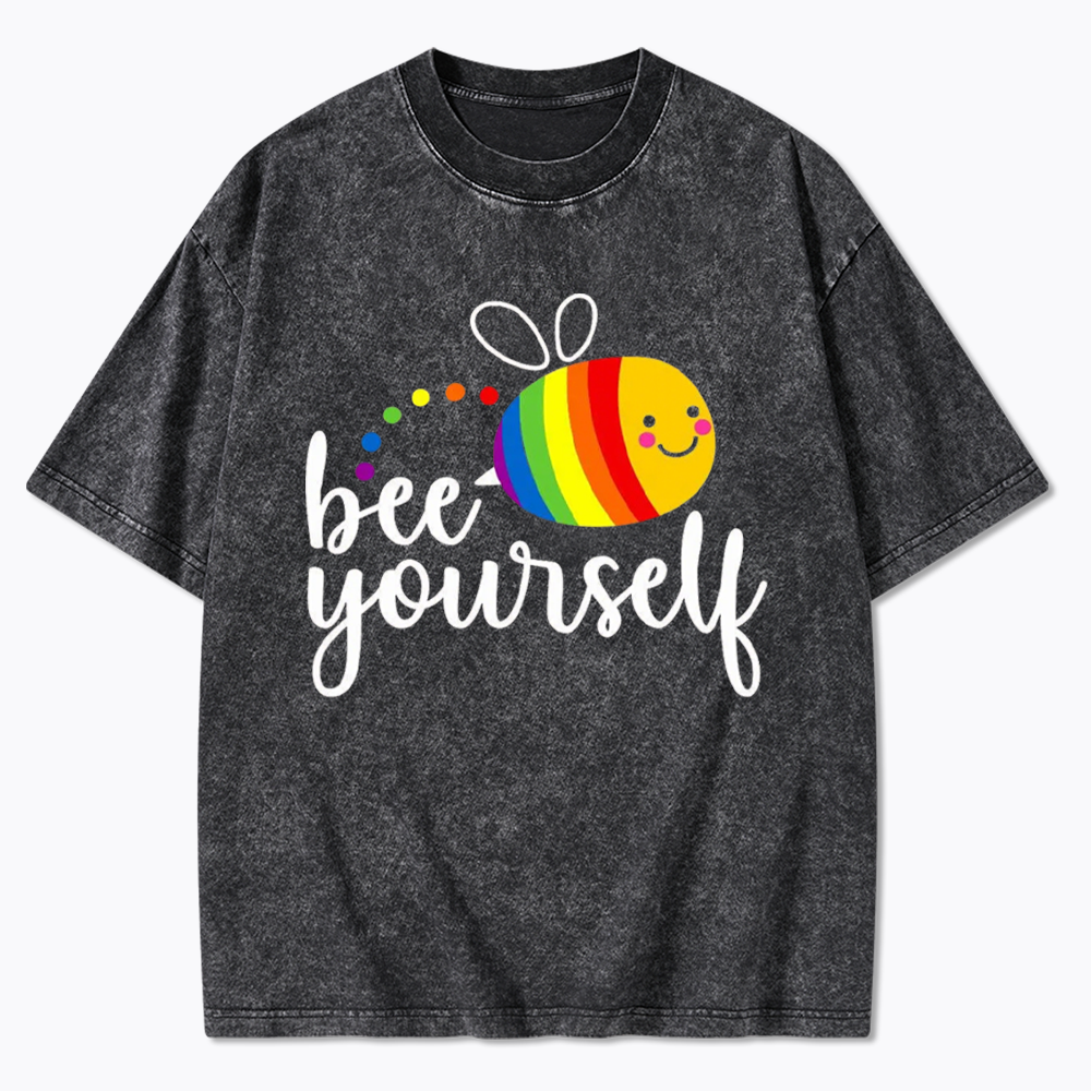 Bee Yourself Washed T-Shirt
