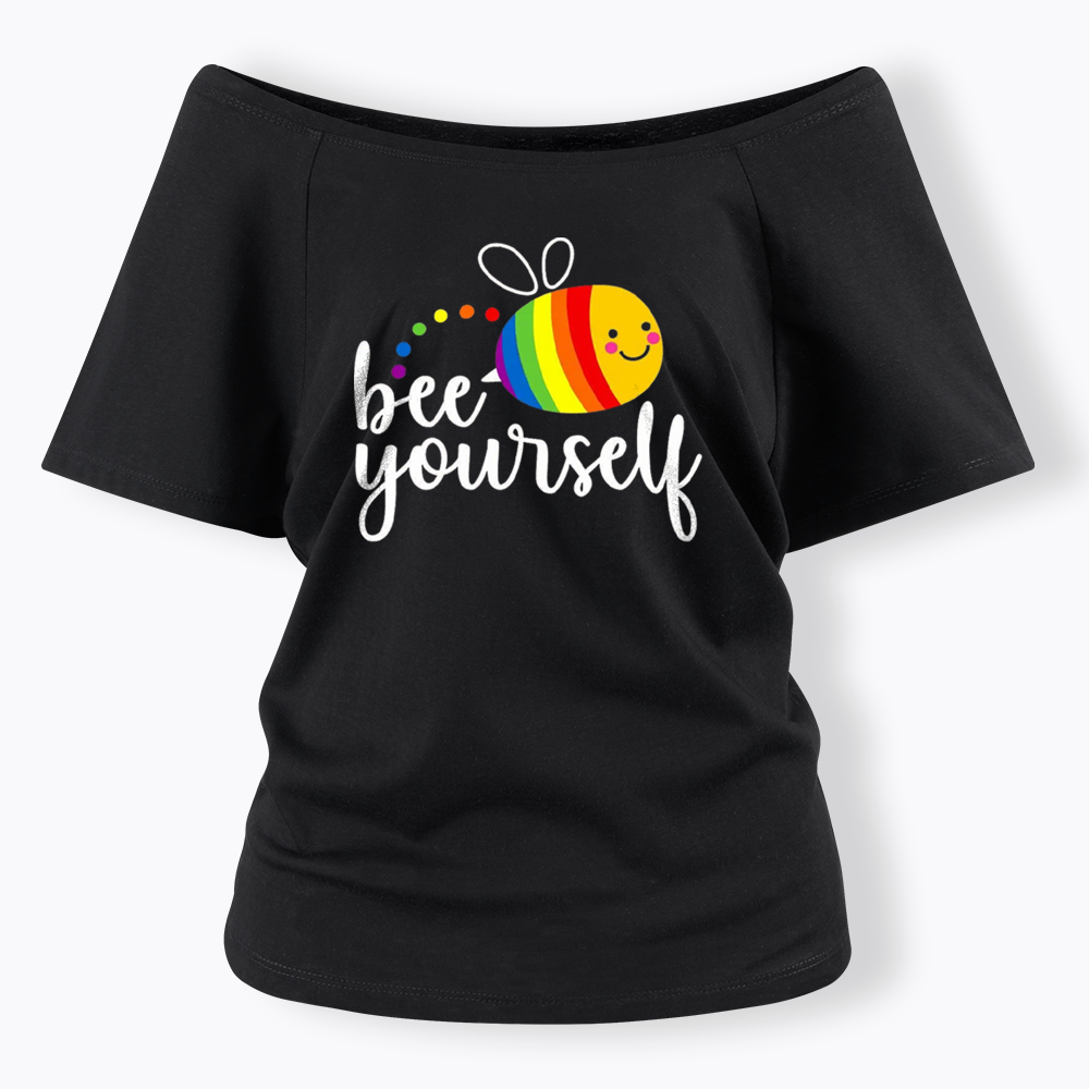 Bee Yourself Off Shoulder T-shirt