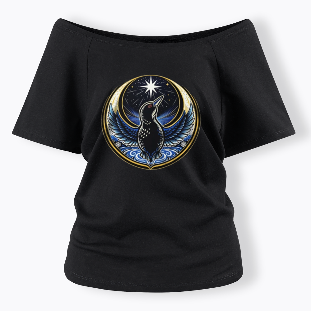 Rebel Loon Off Shoulder T-shirts