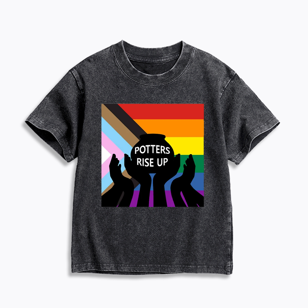 Inclusive Pride Kids Washed T-Shirts