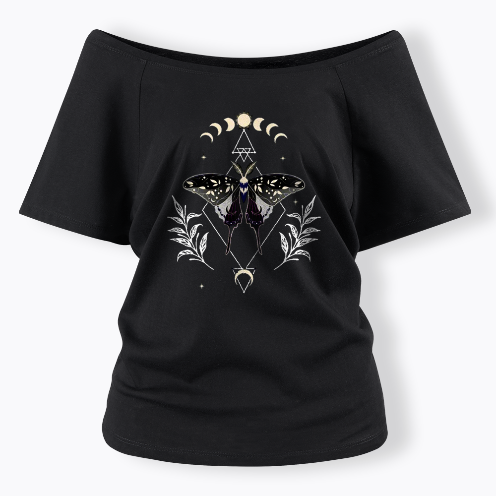 Asexual Pride Off Shoulder T-shirts