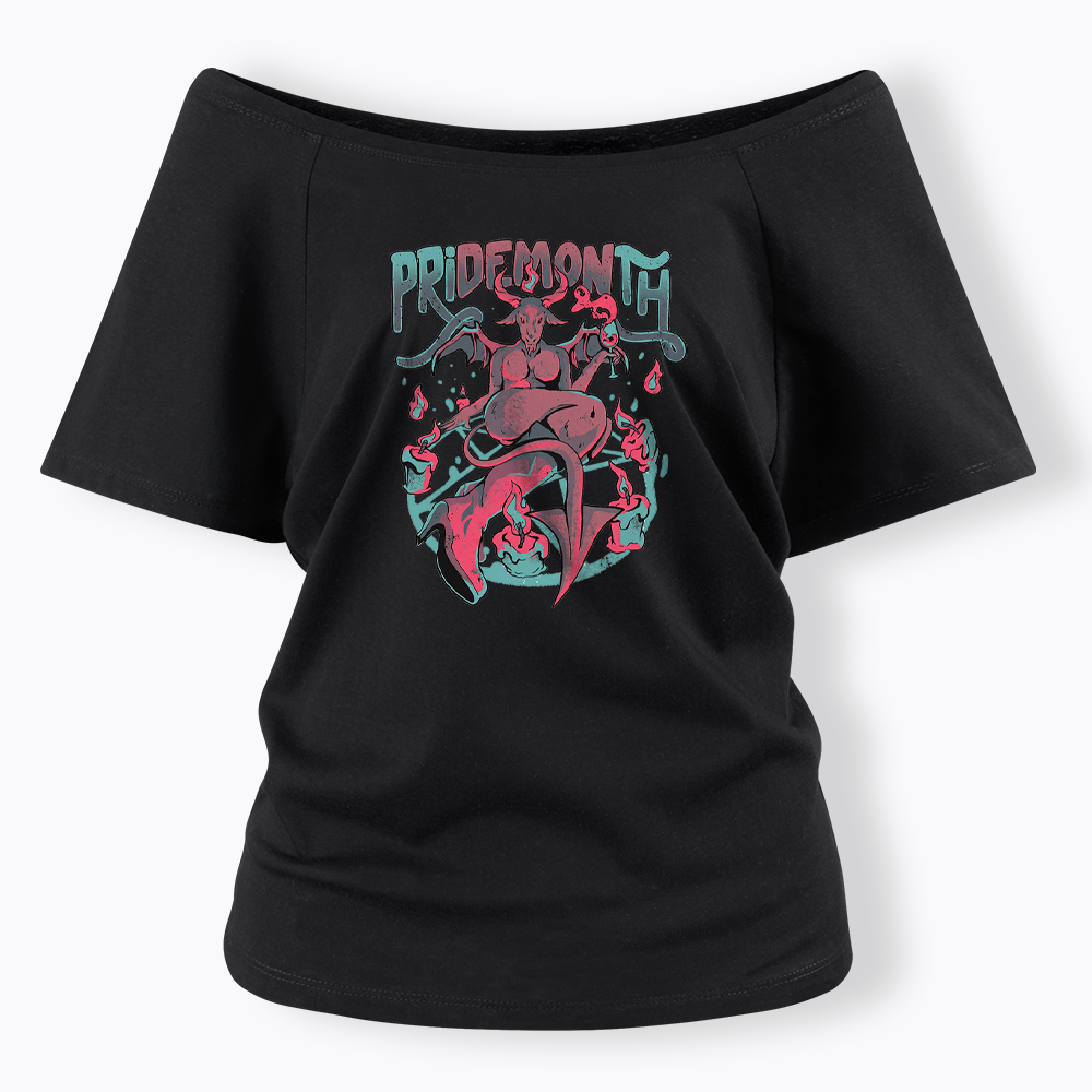Pridemonth Off Shoulder T-shirt