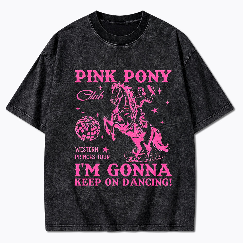 Pink Pony Club Washed T-Shirt